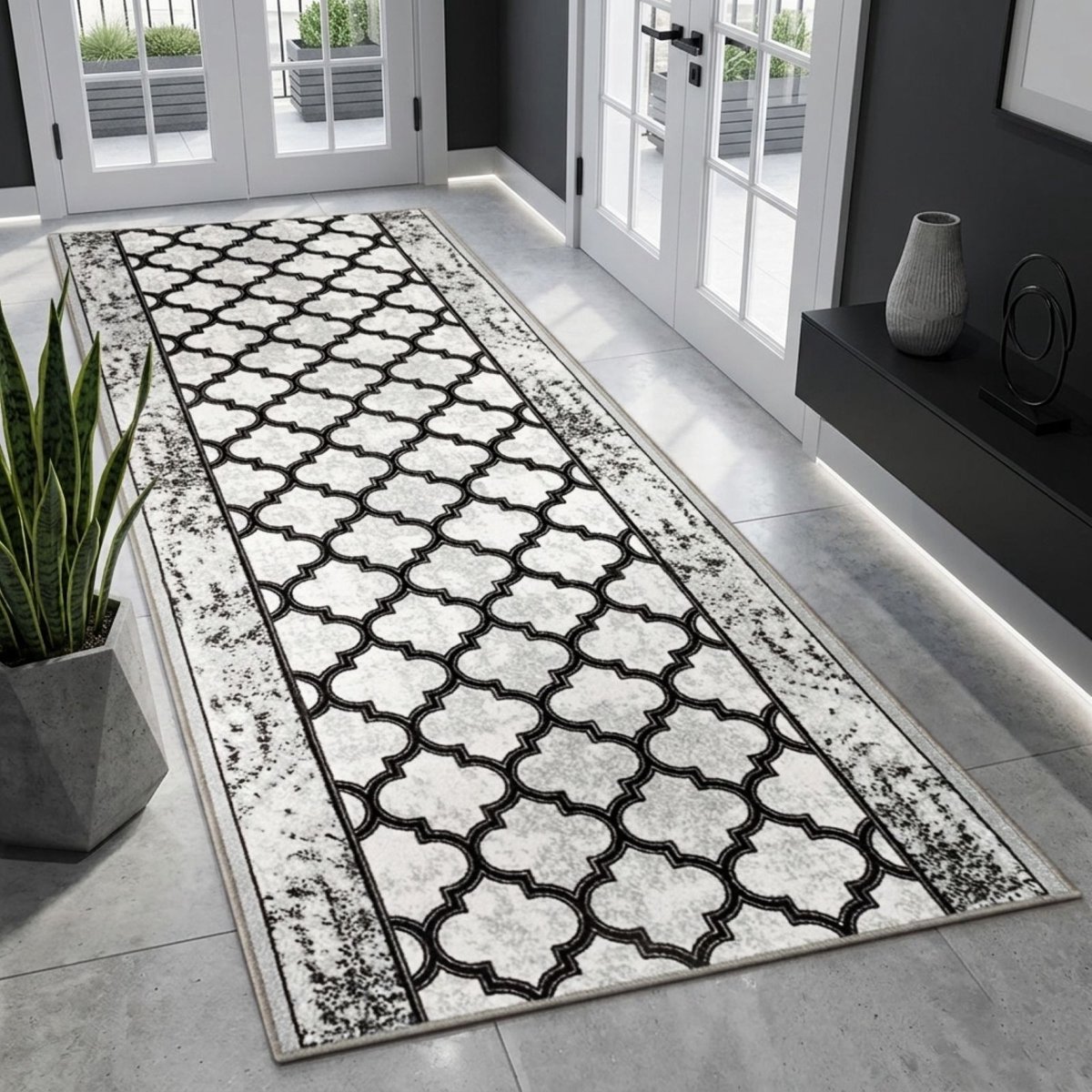 Floordirekt Tapijtloper - Vloerkleed - Limerick - Keukenloper - 80 x 150 cm Grijs