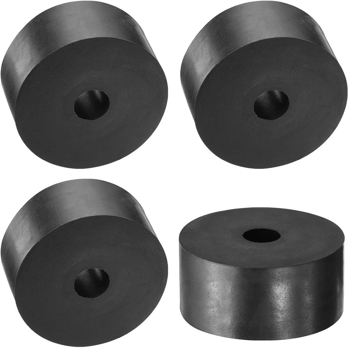 Rubberen Ringen - Trillingsdempers Pads - Stabiliteit Creëren - Hoge Belasting Weerstand - 60mm x 15mm x 30mm - Zwart
