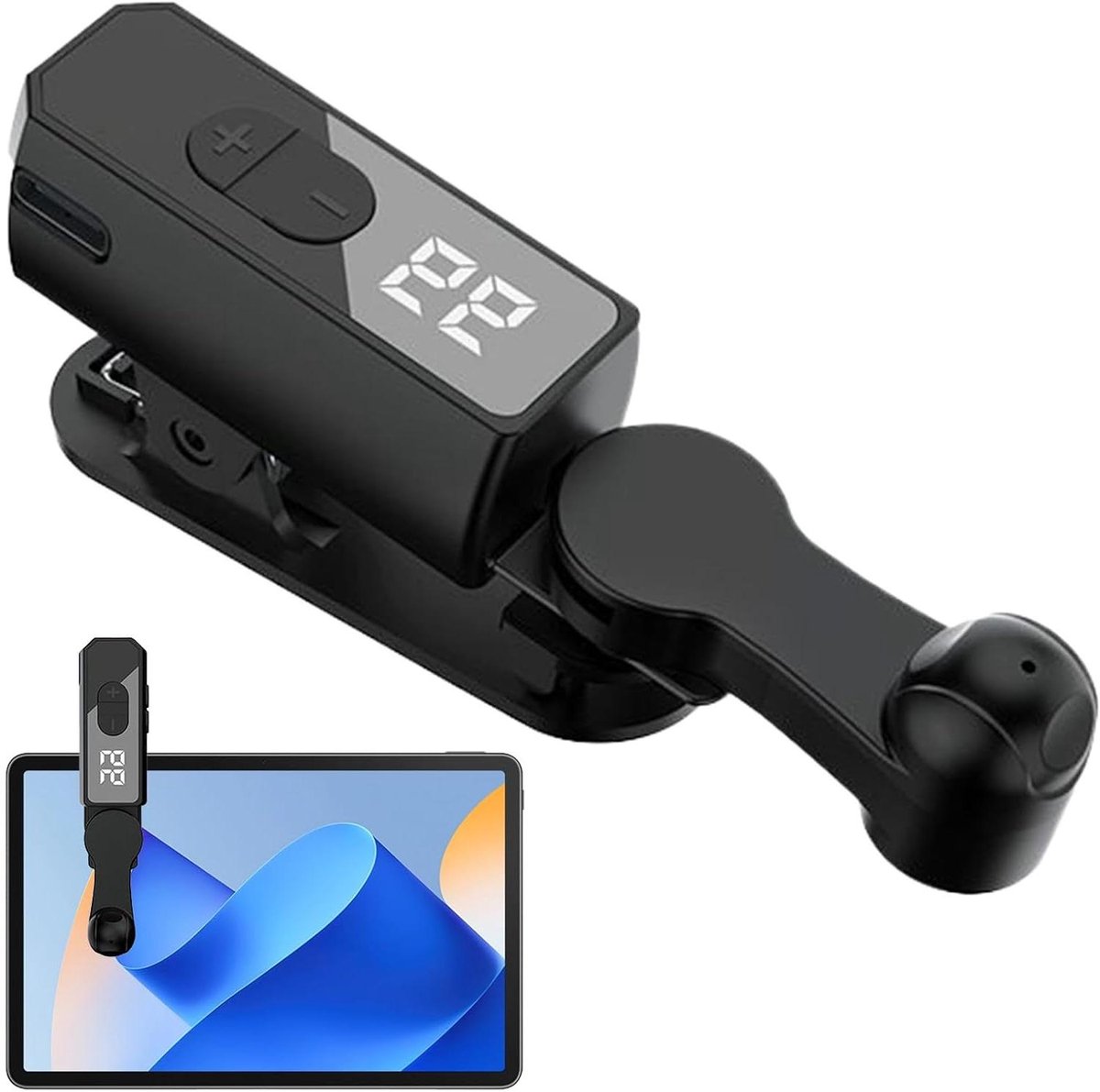 Automatische Klikker Smartphone - Schermklikker Tool - Game Beloningen - 107 Snelheidsniveaus - 99 Kliks Per Seconde - Zwart