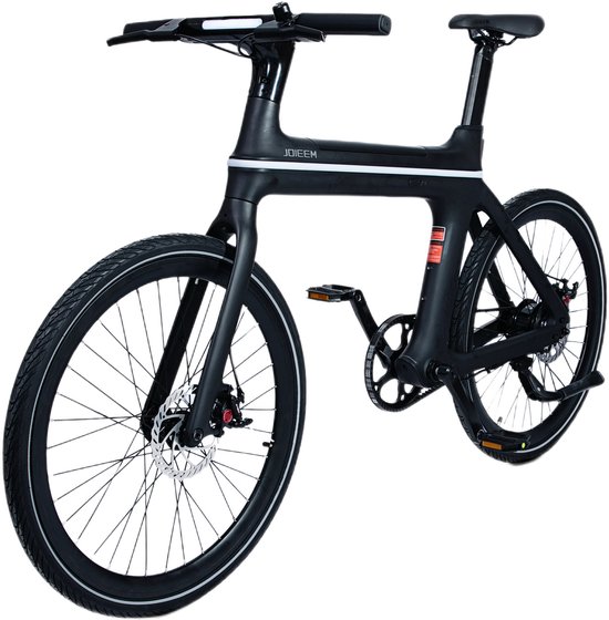 Joieem X - Elektrische Fiets - Smart Urban Ebike - 28 inch Herenfiets Zwart - 165-210...