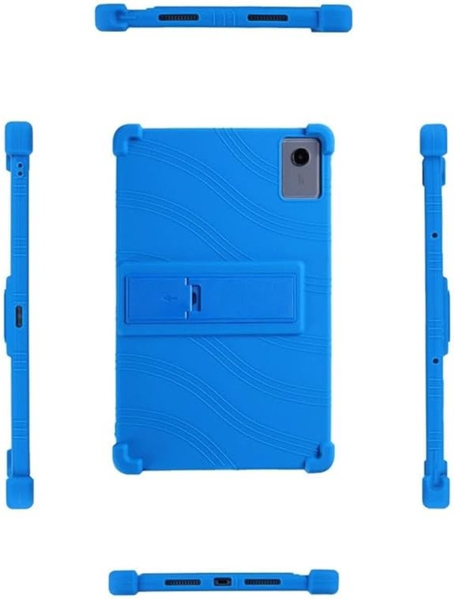 Hoezen voor 12.1 inch Tablets - Siliconen Case, Shockproof en Verstelbare Standaard voor Volledige Bescherming en Comfort
