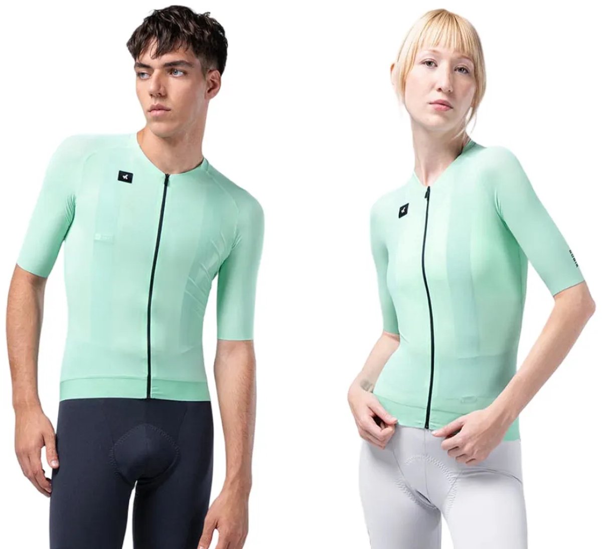 Gobik Cx Solid Korte Mouw Wielertrui Groen 2XL