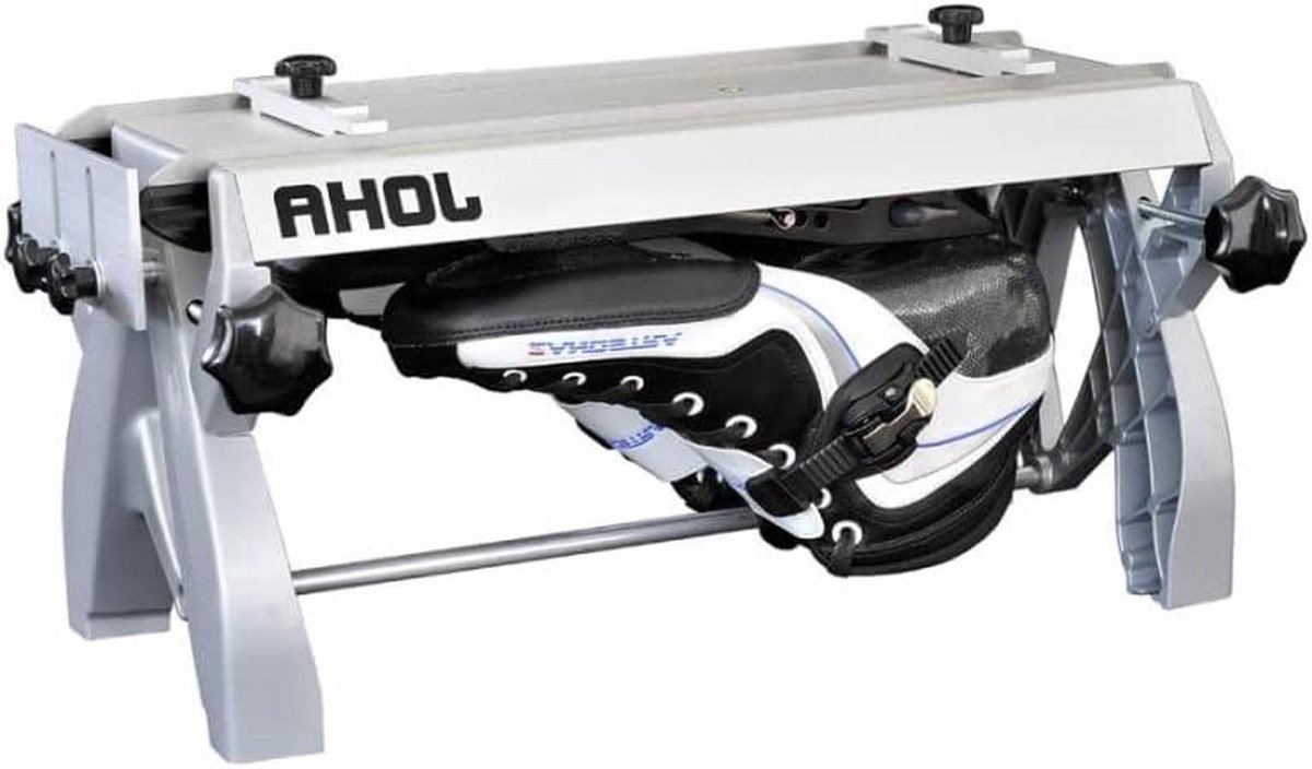 Slijptafel - Schaats slijper - Schaatsen slijpen - Nauwkeurig inklemmen - Pro model - Grijs