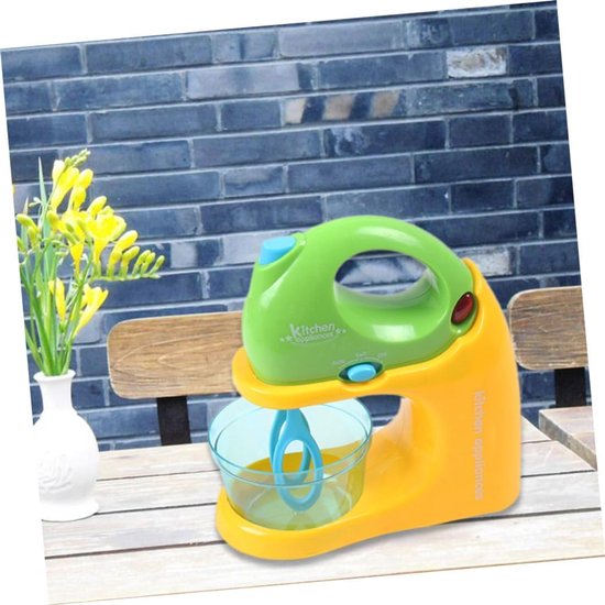 ibasenice Children's Toys 1 Pc Electric Mixer Toy Kitchen Mixer Toy Mixer Toy Mini Household Appliances Child Blenders van Merkloos — afbeelding 5