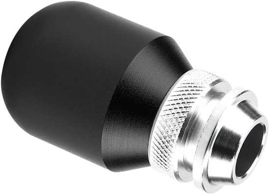 Ronde Versnellingspook - Schakelknop Auto - Auto Interieur Upgraden - Universele Montage - 10 cm Diep - Zwart — afbeelding 5