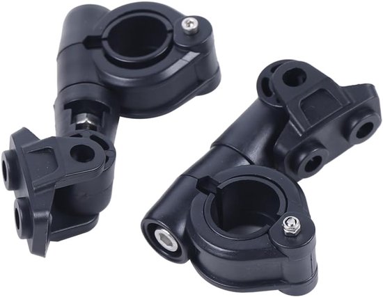 Motorfiets Koplampen - Extra Verlichting Mistlamp - Verbeter Zichtbaarheid - Dubbele Straal Optiek - 12 Volt - Zwart — afbeelding 4