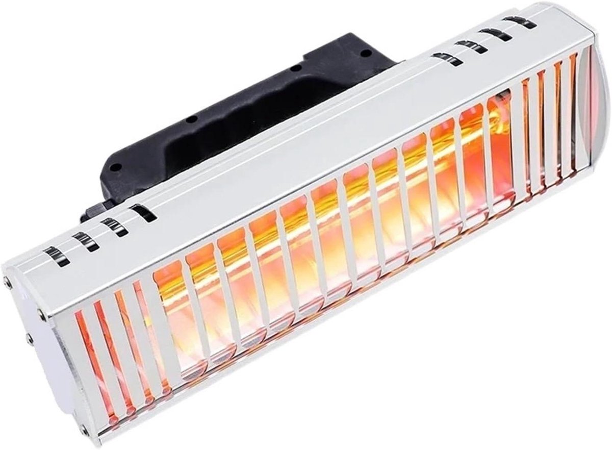 Infrarood Warmtelamp - Lakdroger Baklamp - Autolak Drogen - Kortegolf Technologie - 300x150mm Uithardingsgebied - One Color
