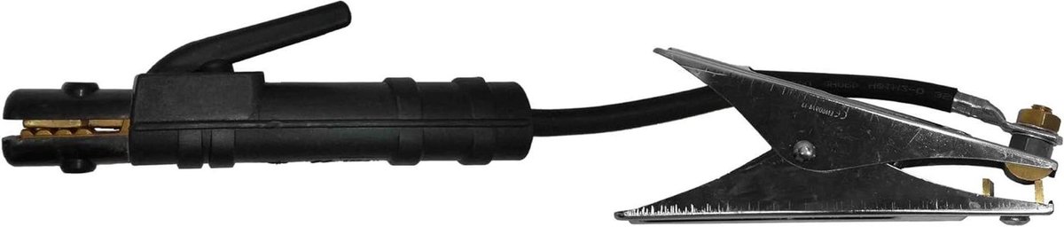 Soldeerstation Kabel - Massa Kabel - Soldeerwerk Uitvoeren - Hoge Flexibiliteit - 16mm² x 10 Meter - Zwart