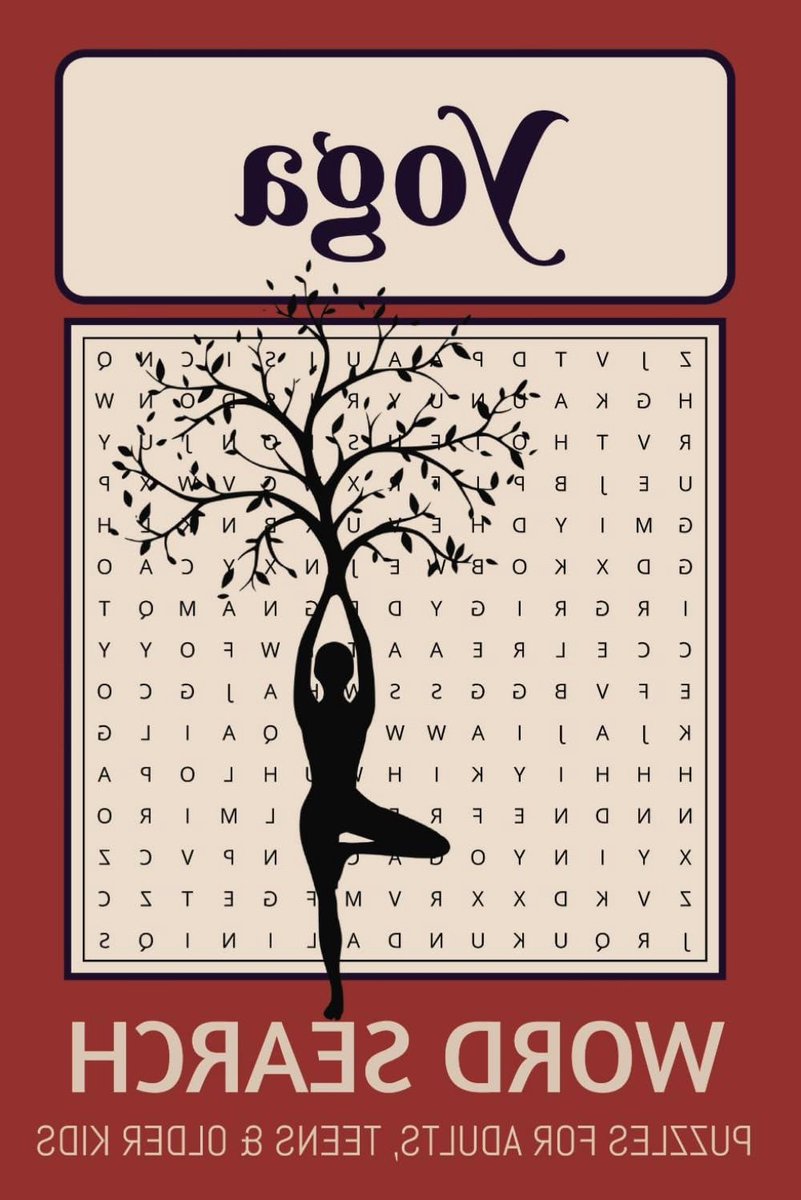 Yoga Woordzoeker - Puzzelboek - Ontspanning - Makkelijk Leesbaar - 6x9 Inch