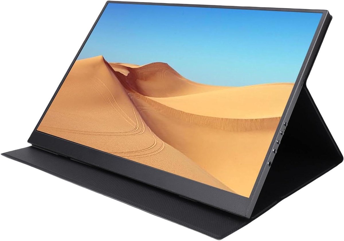 Draagbare Monitor - Extern Scherm - Productiviteit Vergroten - 4K 120Hz Beeld - 16 Inch - Zwart