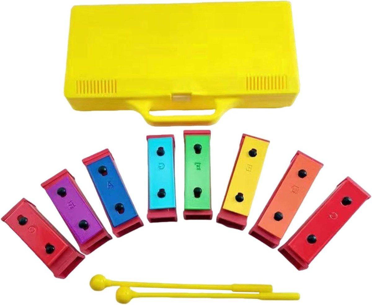 Klokkenspel Instrument - Xylofoon Percussie Speelgoed - Muziekonderwijs Kind - Standaard Toonladder Geluid - 275 x 135 x 45 cm