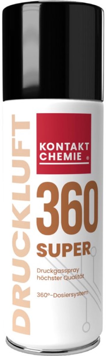 KONTAKT CHEMIE Perslucht reiniger 360 graden ventiel, 200 ml