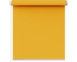 Plissé Gordijn - Verduisterend Gordijn Gordijnstof - Privacy en Zonwering - Zonder Boren - 35 x 100 cm - Oranje