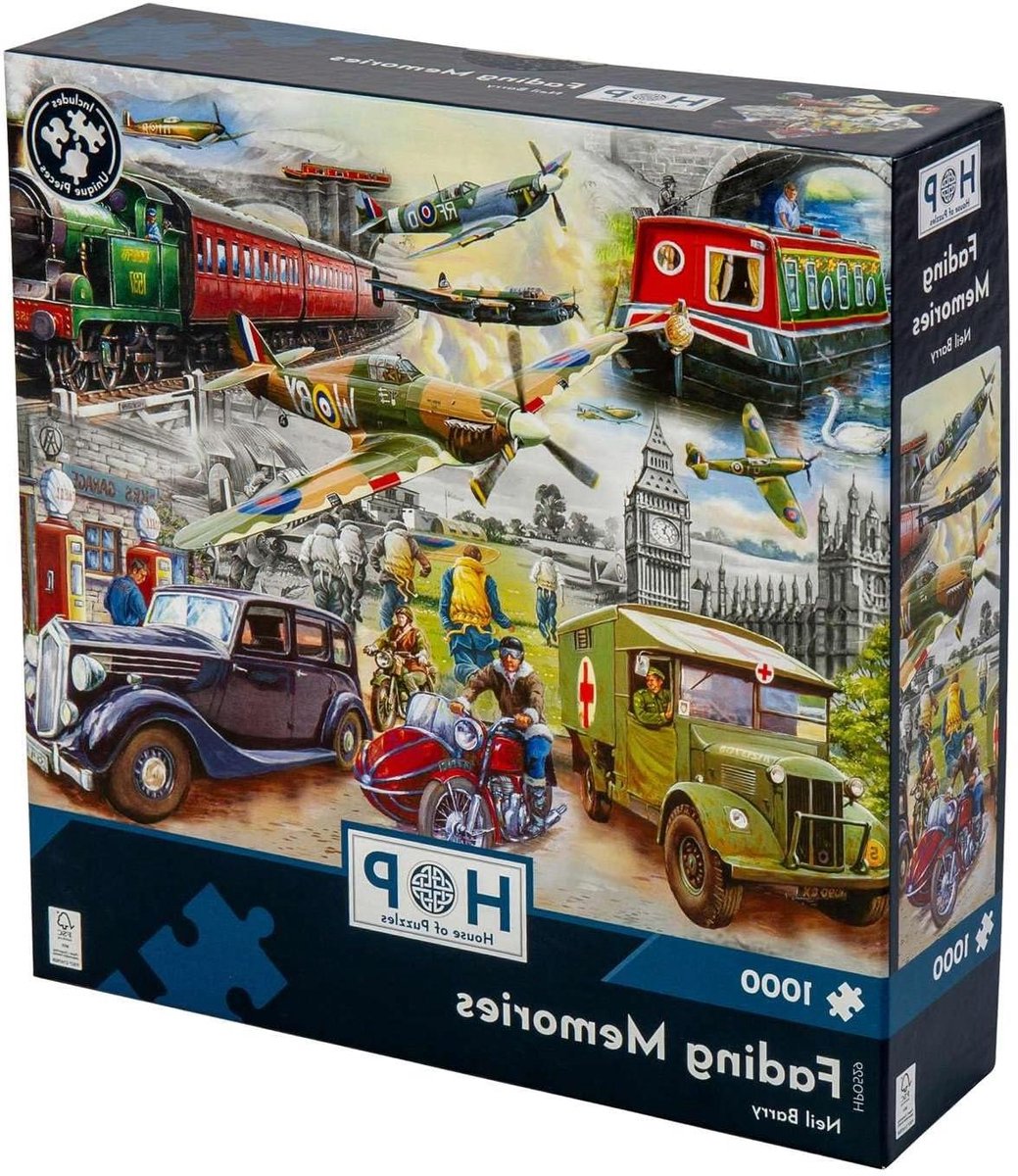 Legpuzzel 1000 Stukjes - Puzzelspel Jigsaw - Ontspanning thuis - Unieke puzzelstukjes - 483mm x 686mm - Meerkleurig