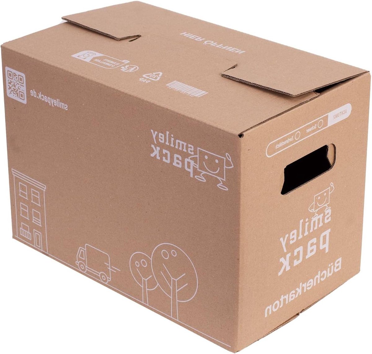 Verhuisdozen - Archiefdozen Verhuisbakken - Veilig Verhuizen - Dubbelgolf Karton - 500 x 300 x 350 mm - Bruin