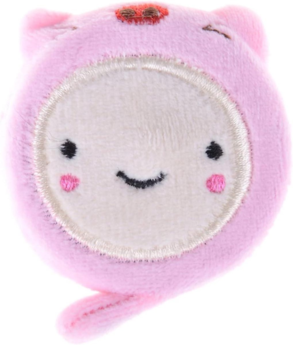 Rolmaat Cartoon - Meetlint Pluche - Lichaam Meten - Intrekbaar met Knop - 150 cm - One Color