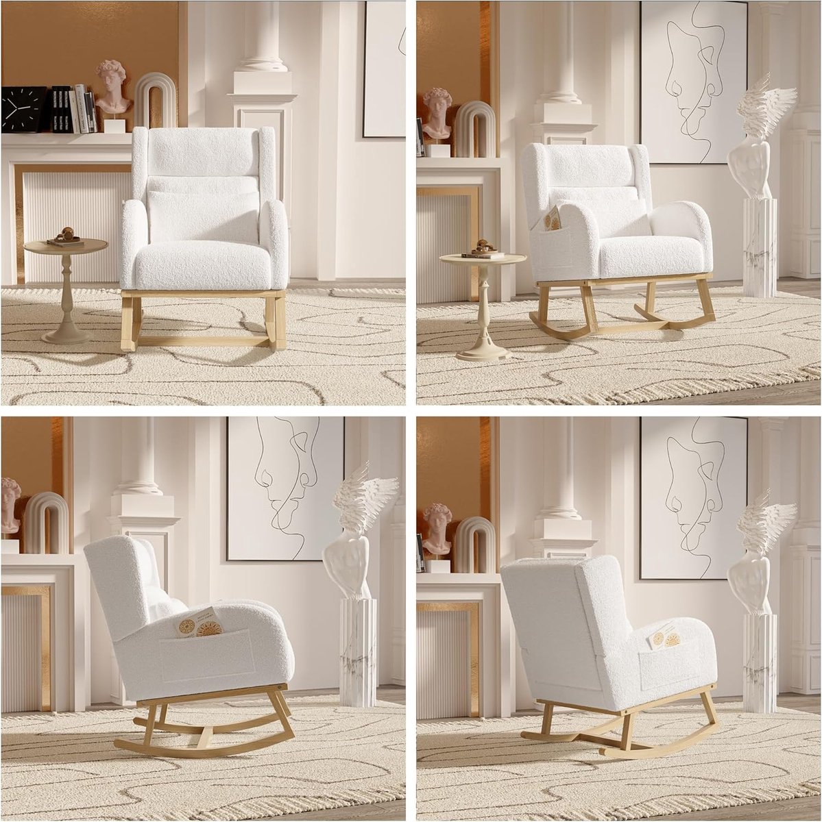 Fauteuil – Wit – Industrohome