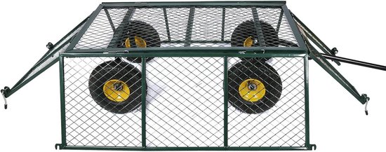 Bolderkar Opvouwbaar Luchtbanden - Strandwagen - Bolderwagen - campingkar van Bolderkar Opvouwbaar — afbeelding 3