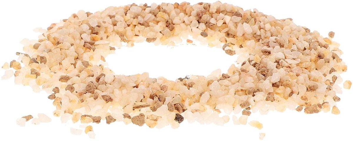 Natuurlijke Steentjes - Fijne Grindmix - Planten Decoratie - Bevordert Plantengroei - 305 Gram - Beige