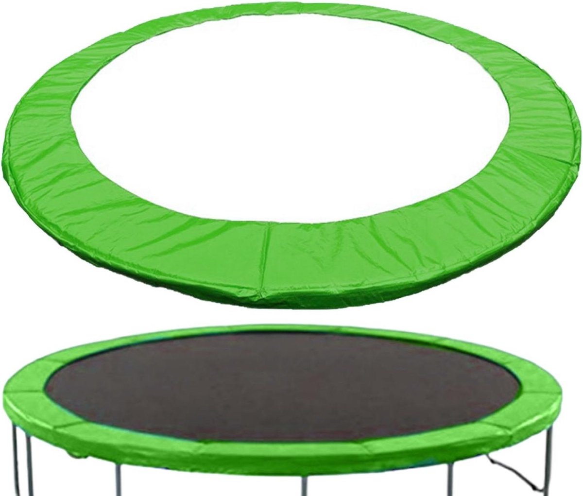 Trampoline Veiligheidskussen - Veerafdekking Trampoline - Veilig Spelen - Waterdicht en Scheurbestendig - 10FT - Blauw