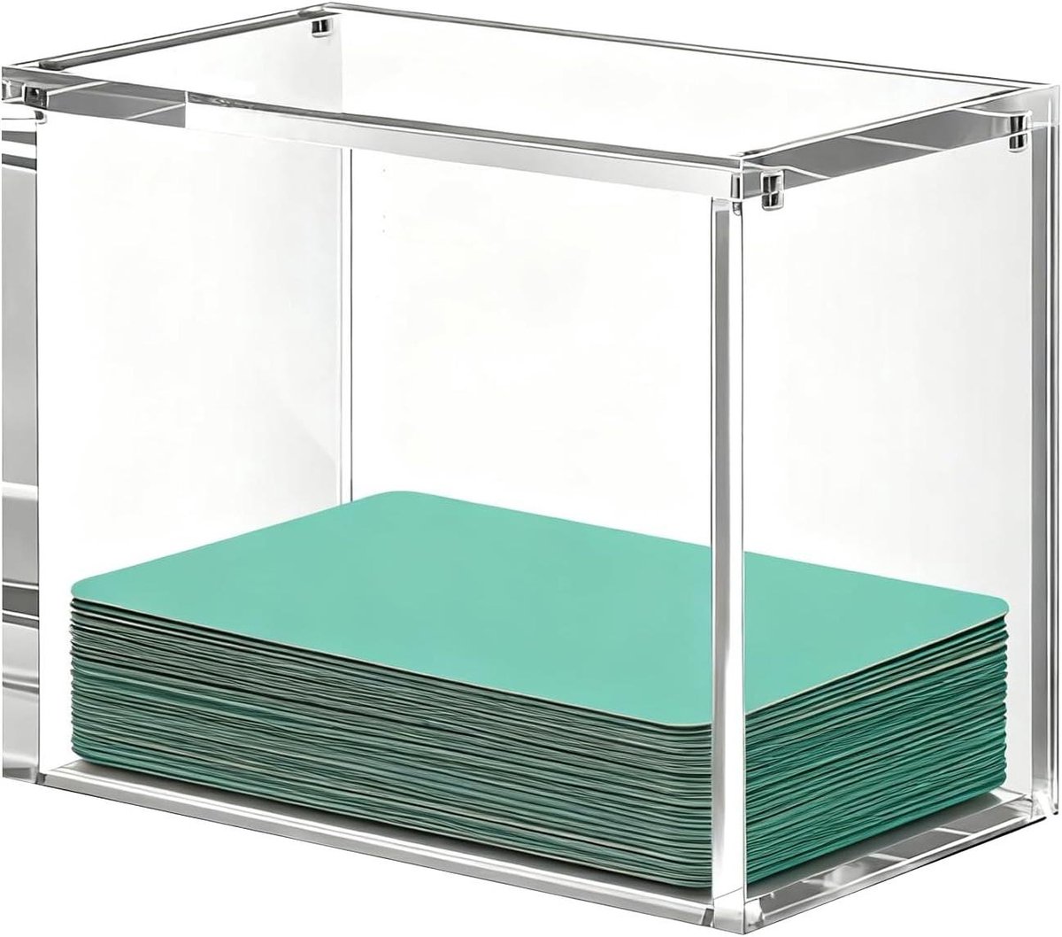 Acryl Vitrine - Displaybox Organizer - Verzamelingen Presenteren - Magnetische Sluiting - 13.8 x 7.8 x 12.6 cm - Transparant