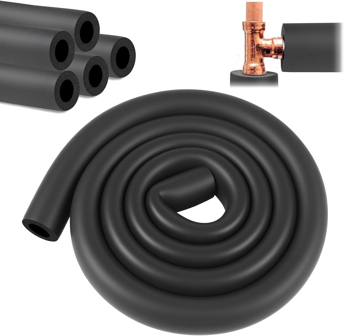 Foam Buizenisolatie voor Fitnessapparatuur, Diameter 22 mm, Isolatie Slangen, Verwarmingsbuizen en Handlingslangen