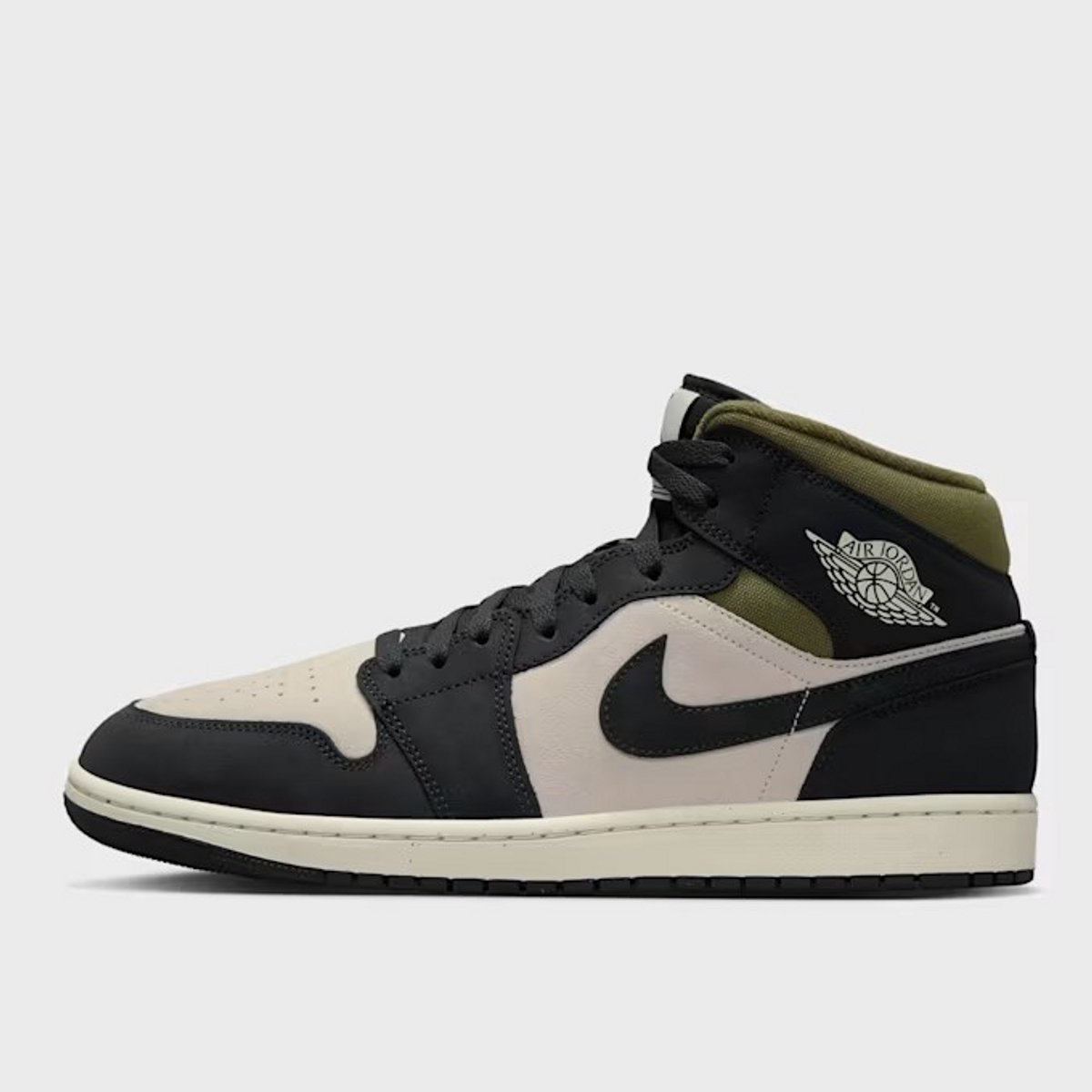 Nike Jordan Mid Sneakers Unisex Zwart