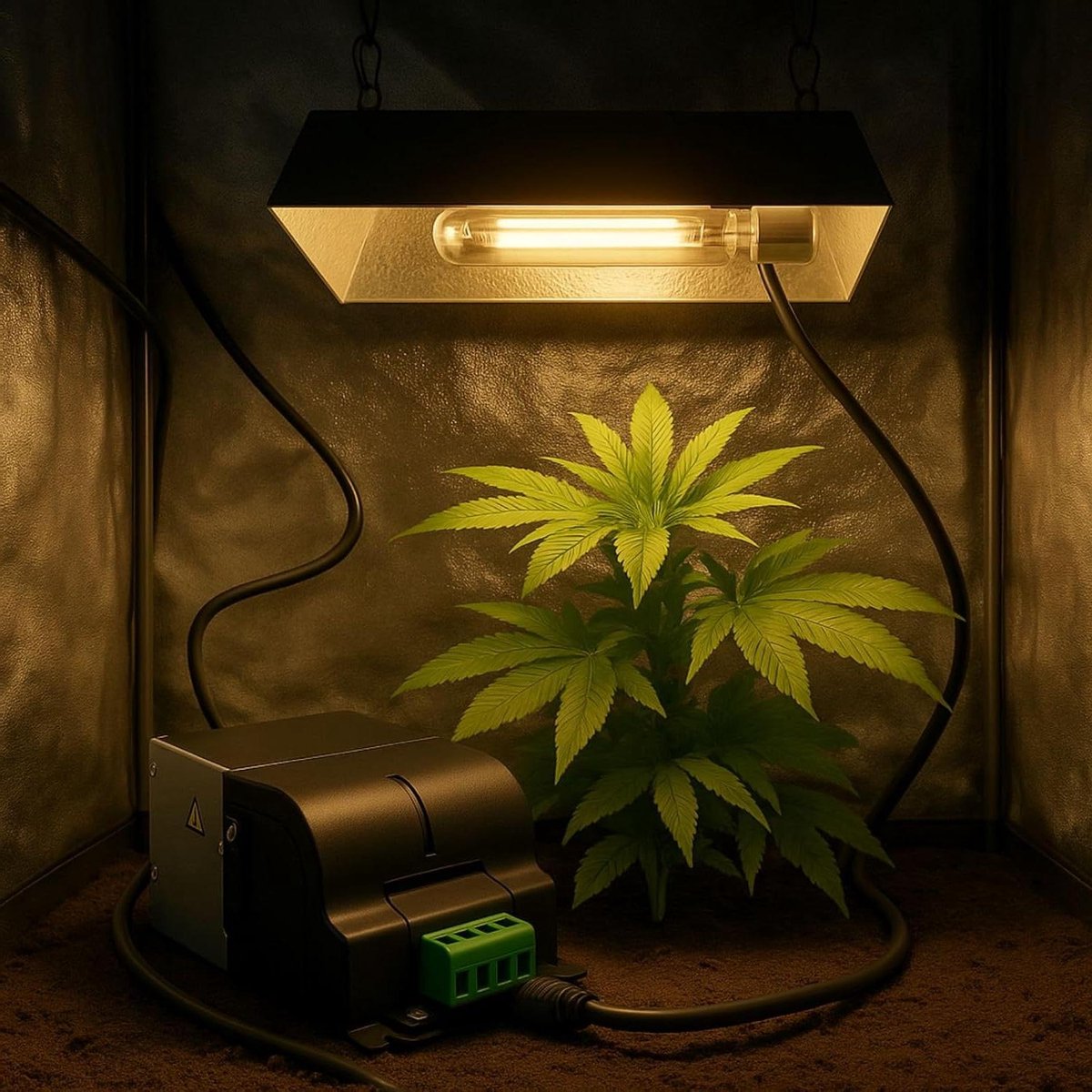 Kweeklamp Ballast - Groei Lamp - Binnenkweek Planten - 400 Watt Vermogen - 5 Kilogram - Wit