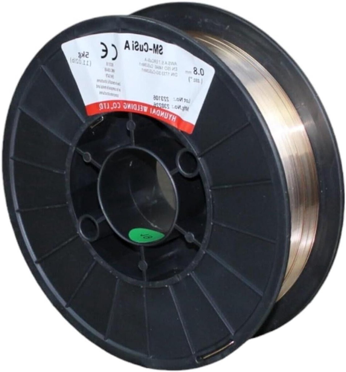 Soldeerdraad - Lasdraad MIG - Dun Staal Lassen - Corrosiebestendig - 5 kg - Koperkleurig