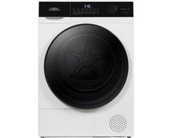 Everglades EVHP9065CW - Warmtepompdroger - Arctic White - C-Klasse - 9 KG - 15 Programma's - 5 Jaar Garantie