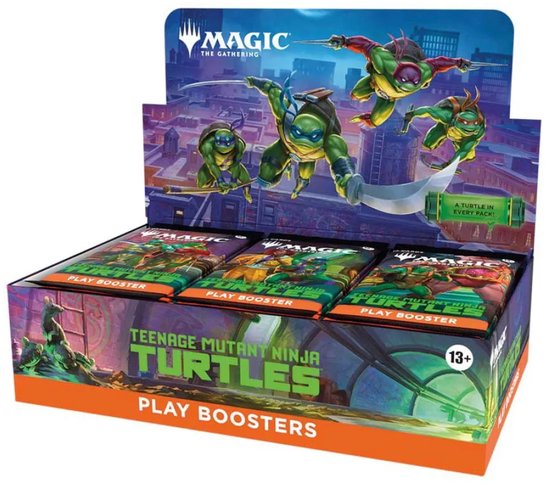 Magic The Gathering Teenage Mutant Ninja Turtles Play Booster Box – 30 kaarten, deck bouwen, strategie