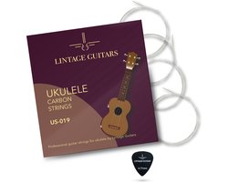Ukulele Snaren Carbon Strings US-019 - Ukulele snaren - Transparant - Lintage Guitars