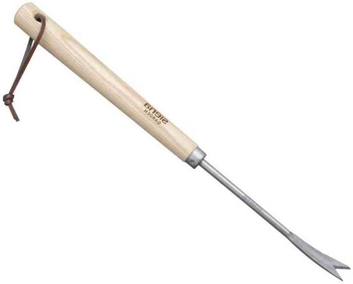 Onkruidsteker - Onkruidverwijderaar - Onkruid Wieden - Verlengde Steel - 43 cm - Roestvrij staal