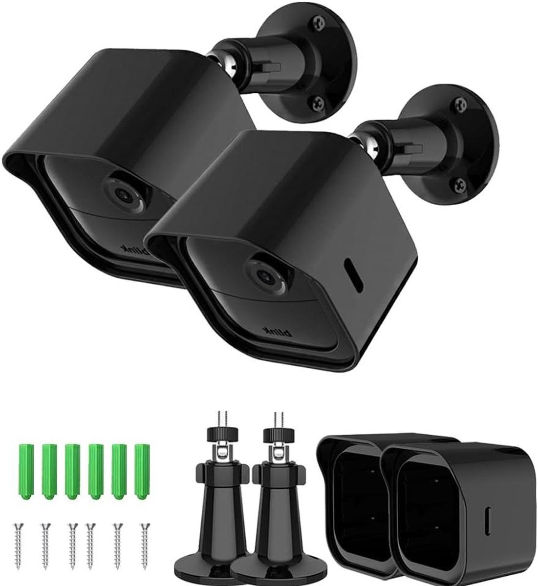 Muurbeugel Camera - Camera houder - Beveiliging Buiten - 360 Graden Verstelbaar - 15.2 x 8.7 x 11.4 cm - Zwart