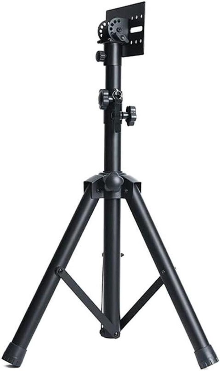 Speaker Beugels - Audio Stand - Betere Geluidservaring - Verstelbare Hoogte - Tot 120 cm - Zwart
