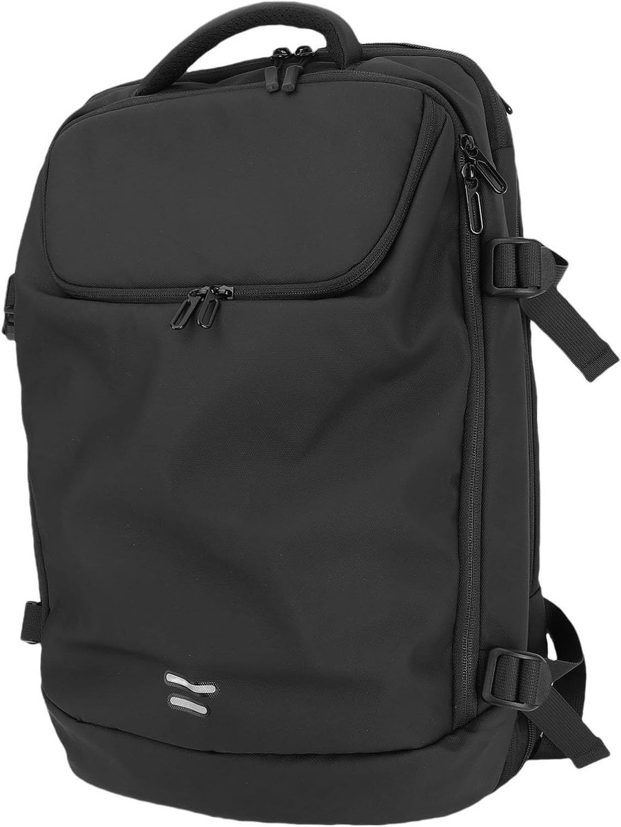Vacuüm Rugzak - Reisrugzak Compressie - Ruimte Besparen - Inclusief Vacuümpomp - 35-50L - Zwart