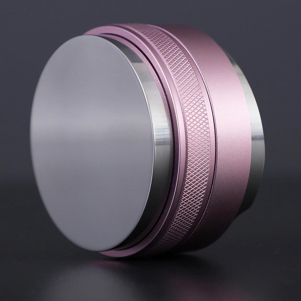 Koffie Distributeur Stamper - Espresso Tool - Espresso Bereiding - Dubbele Kop Ontwerp - 54 mm - Roze