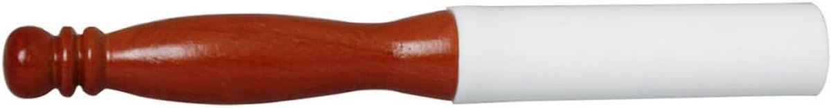 Klankschaal Stokken - Percussie Hamer - Muziek Ontspanning - Antislip Handvat - 23 cm - Bruin