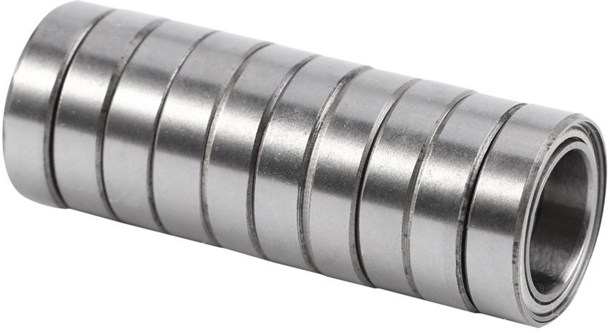 Allecto - 10mm Ball Bearings - Dubbel Afgedicht - Dunne Ring - 10 x 15 x 4mm - Hoogwaardige Kogellagers - Geschikt voor Diverse Toepassingen