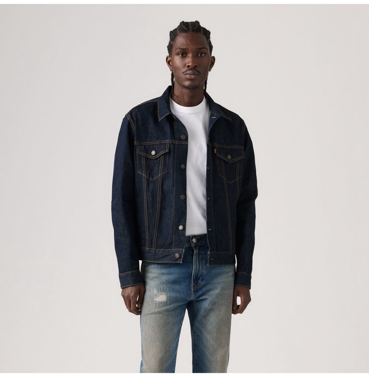 Levi’s Trucket jas Blauw