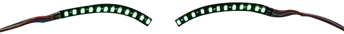 Dailygoods - LED-valse Wimpers Licht - Hoge Helderheid - Veilig en Betrouwbaar - 3 cm - Gemakkelijk Te Gebruiken - Geschikt voor Feestjes en Evenementen