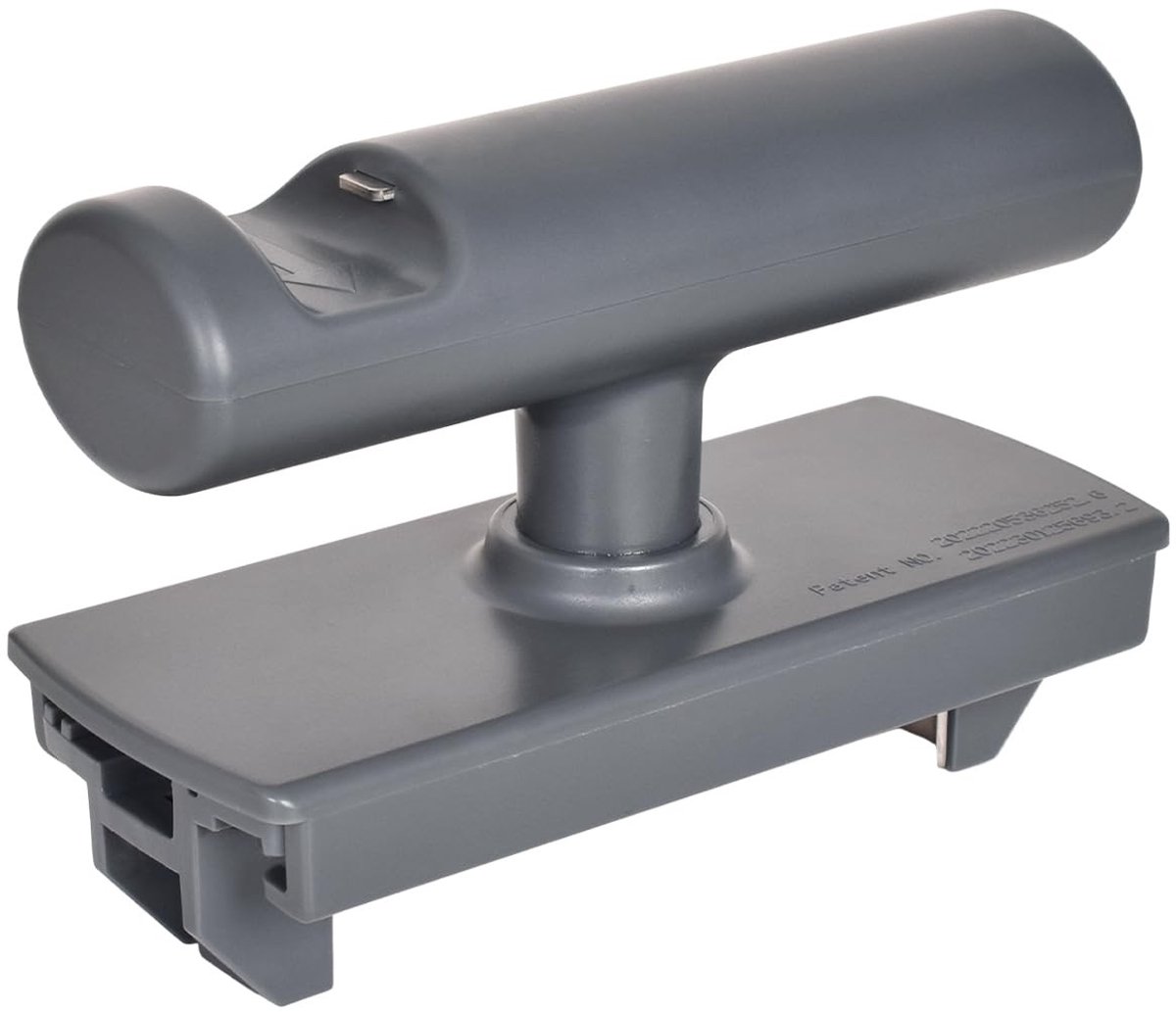 Dailygoods- Blikopener - Handmatig - Duurzaam Roestvrij Staal - Voor Senioren - Schroefdekselopener - Eenvoudig in Gebruik - Comfortabele Grip - Dekselopener
