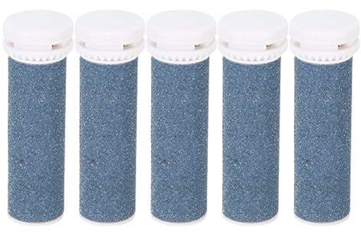 Dailygoods - Set van 5 Vervangingsrollers voor Elektrische Voetvijl