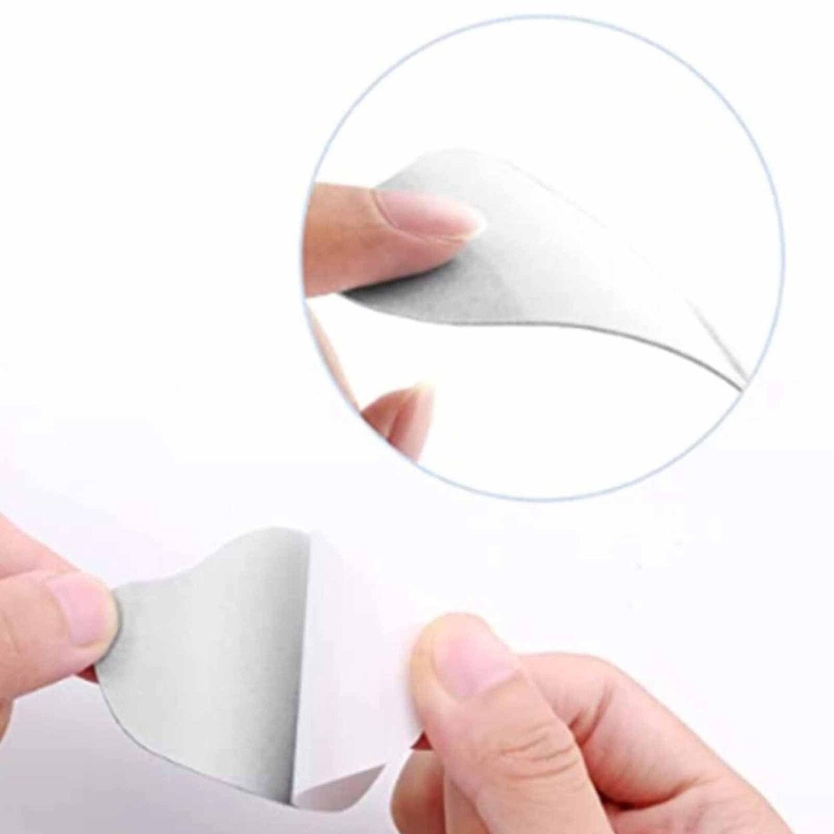 Dailygoods- Schoenhielpleister 12 Paar - Zelfklevende Reparatiepleisters - Hielbescherming - Groot/Klein - Zwart/Wit - Eenvoudig op Maat Knippen - Schoenreparatie