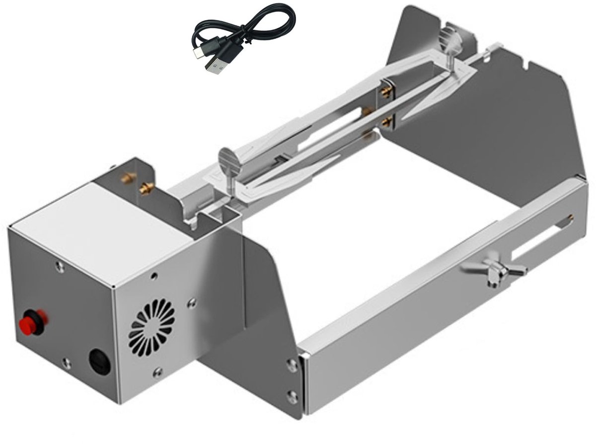 Dailygoods - Automatische Roterende Kippenlepel voor BBQ