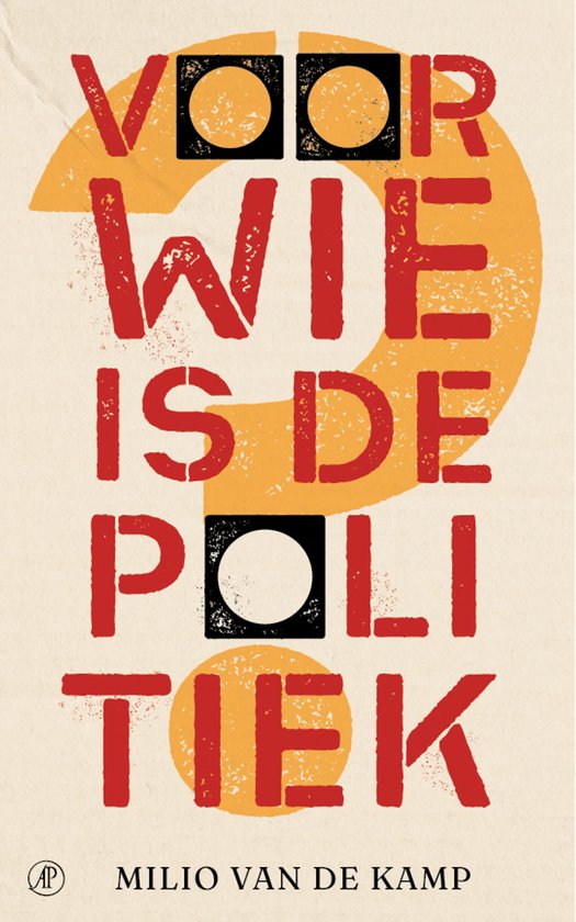 Voor wie is de politiek? - cover