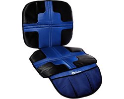 Kinderzitje Onderlegger - Autostoel Beschermer - Auto Interieur - Antislip Stabiliteit - 82 x 47 cm - Saffier