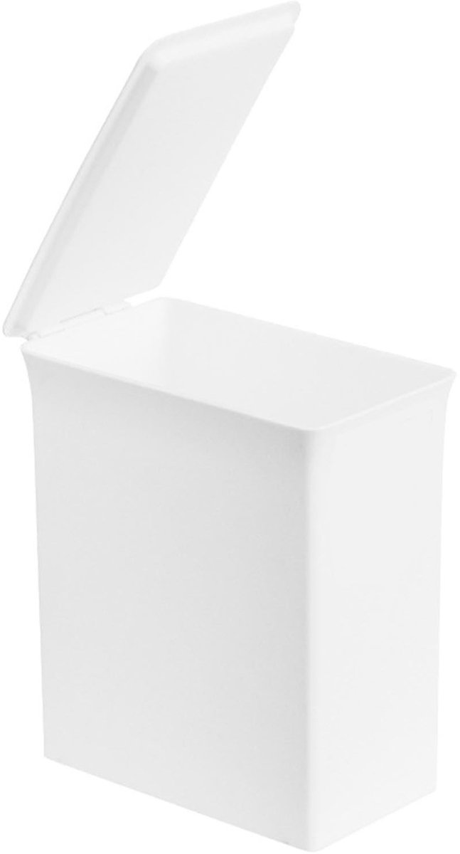 Dailygoods- Wasmiddelbox Compact - Opbergdoos met Deksel - Multifunctioneel - Stofdicht - Duurzaam - Geschikt voor Wasruimte