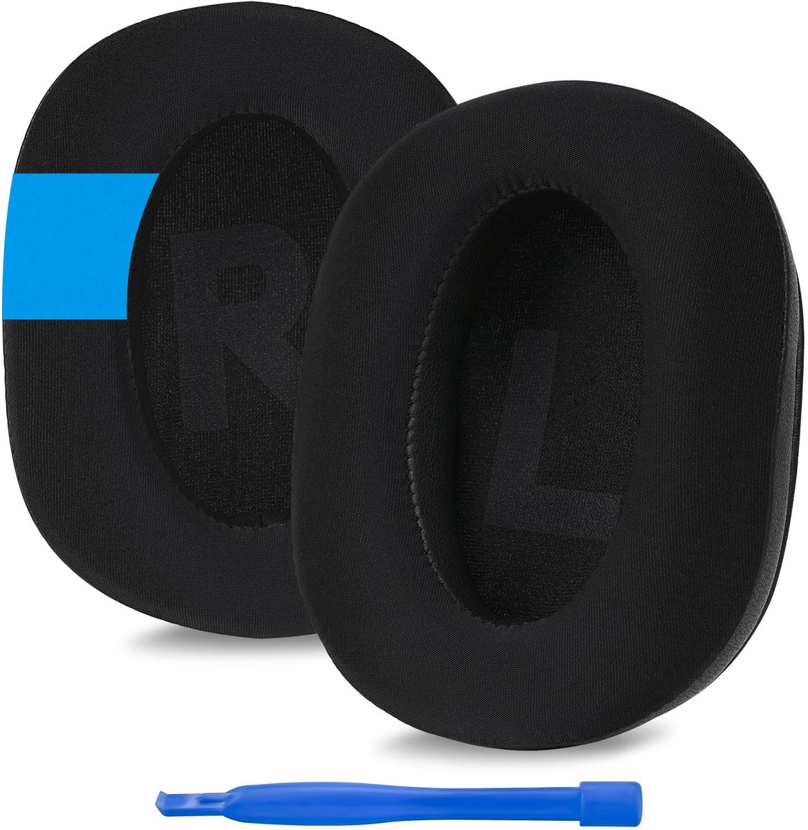 Dailygoods - Vervangende Oorkussens voor Logitech G Pro, G Pro X, G433, G233 - Cooling-Gel/Zwart