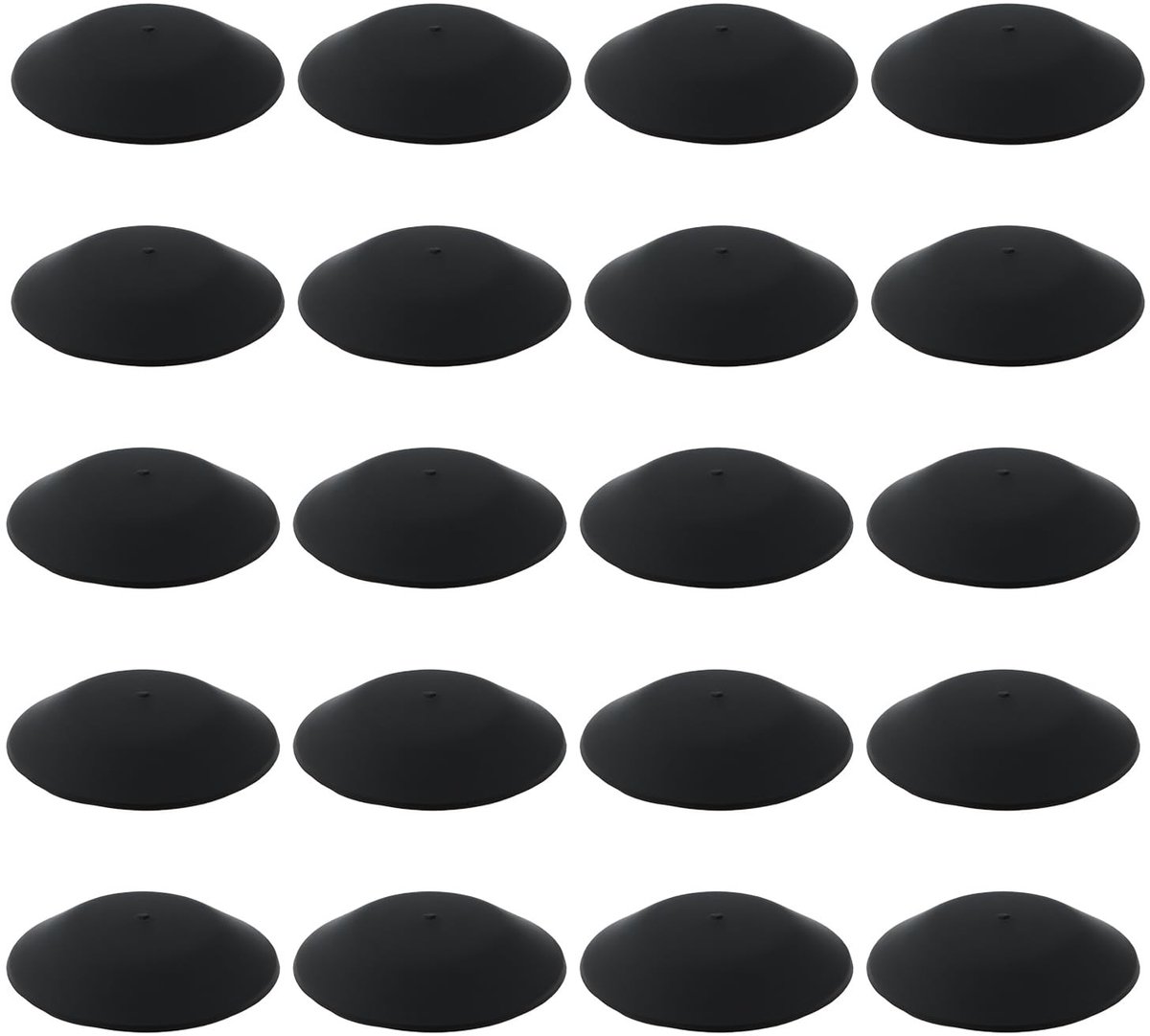 Dailygoods- Car Body Plugs 50 Stuks - Zwart Rubber - 19x9.5x6.5mm - Geschikt voor Auto - Weerbestendig - Eenvoudige Installatie - Carrosseriepluggen